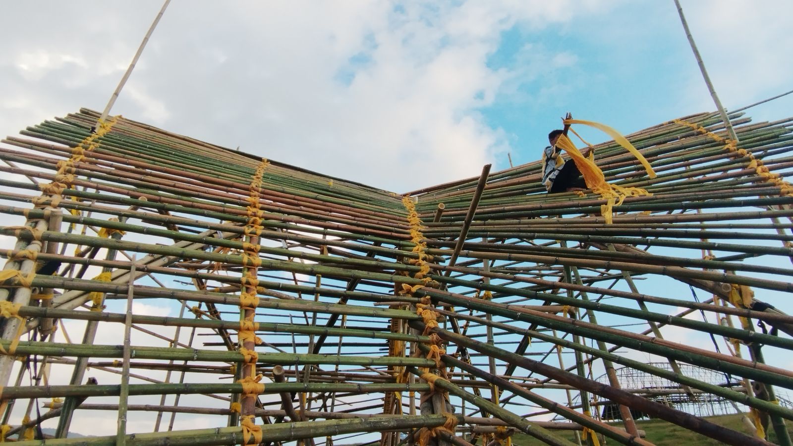 Ziro Music Festival — stage structure detail