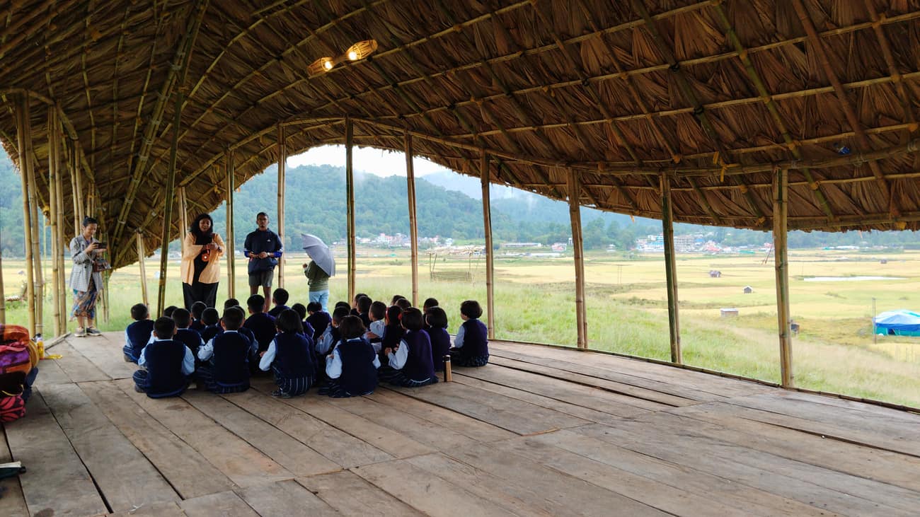 Ziro Music Festival — Popi Sermin structure wide