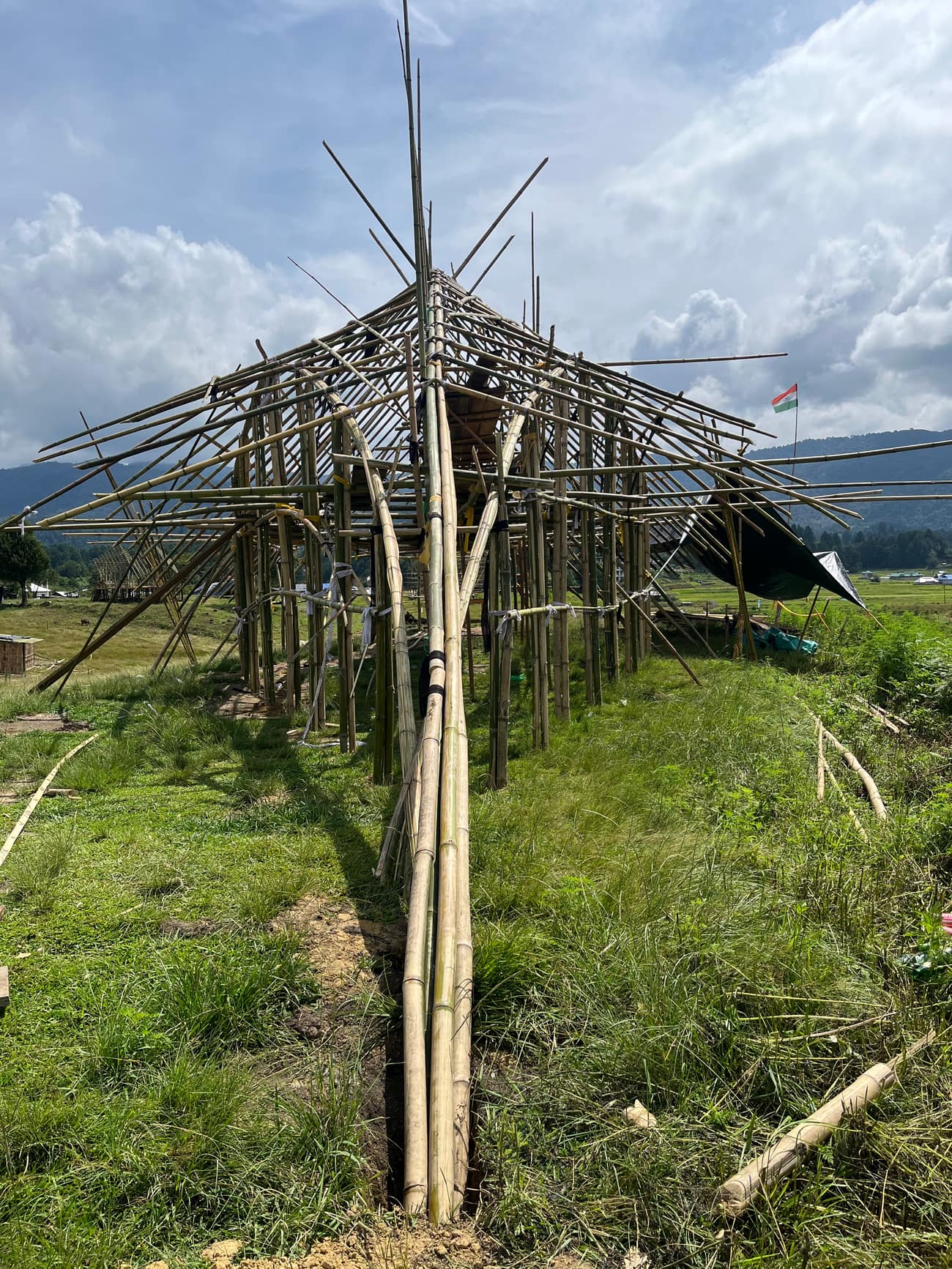 Ziro Music Festival — Popi Sermin panel screen