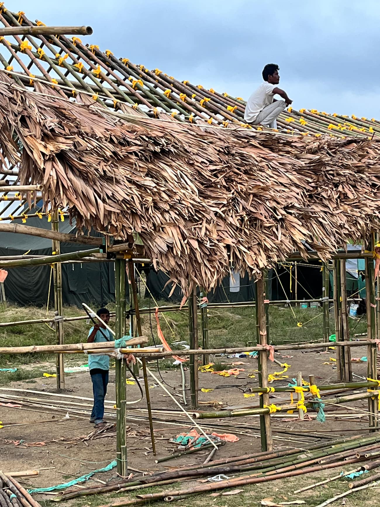 Ziro Music Festival — tourism pavilion detail