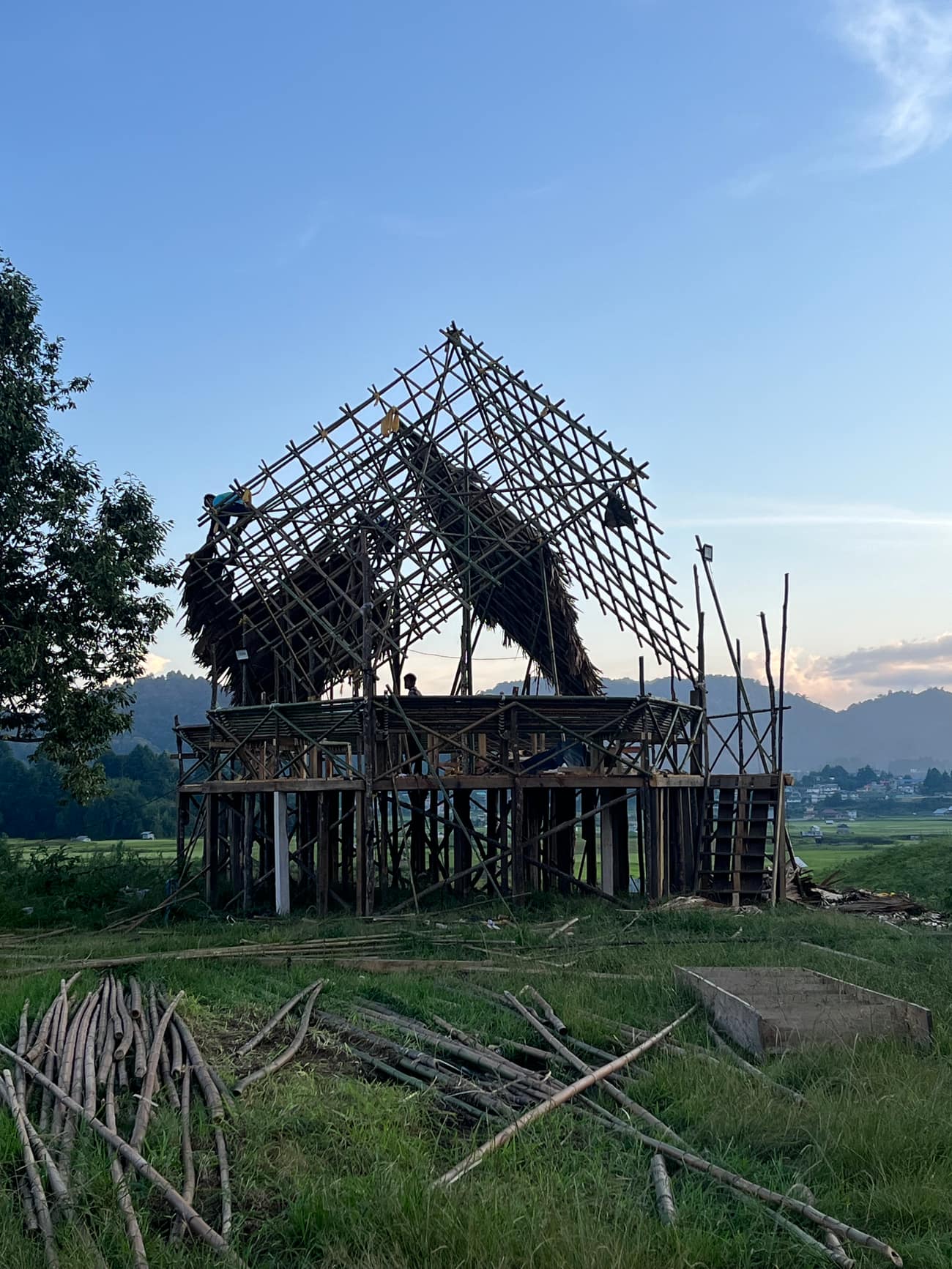 Ziro Music Festival — VIP lounge interior