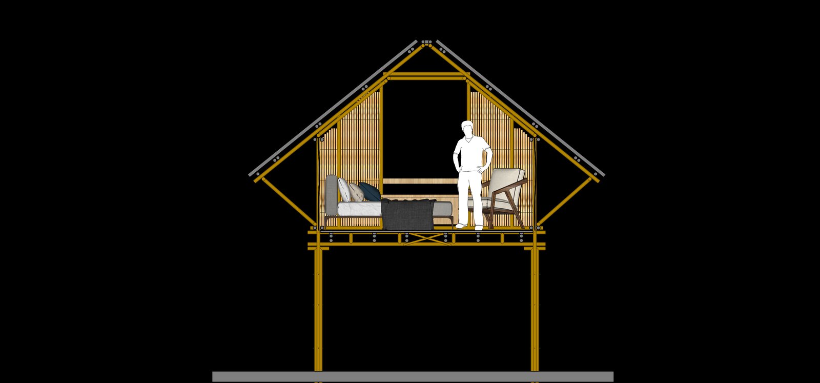 B-POD Type 1 elevation