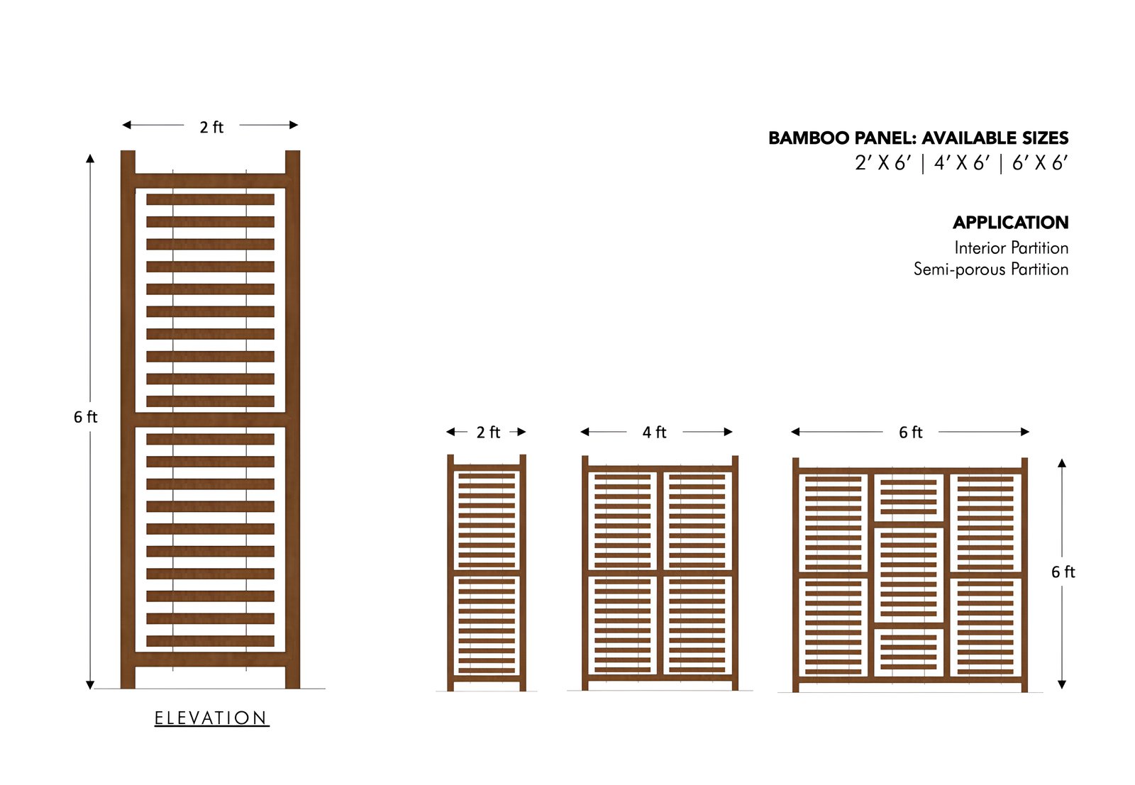 Green Wall Panel — bamboo panel product