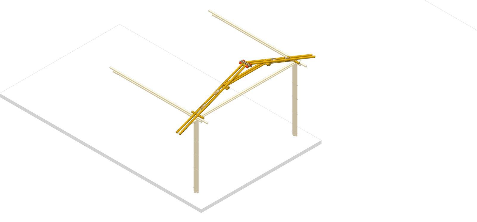 Bamboo truss