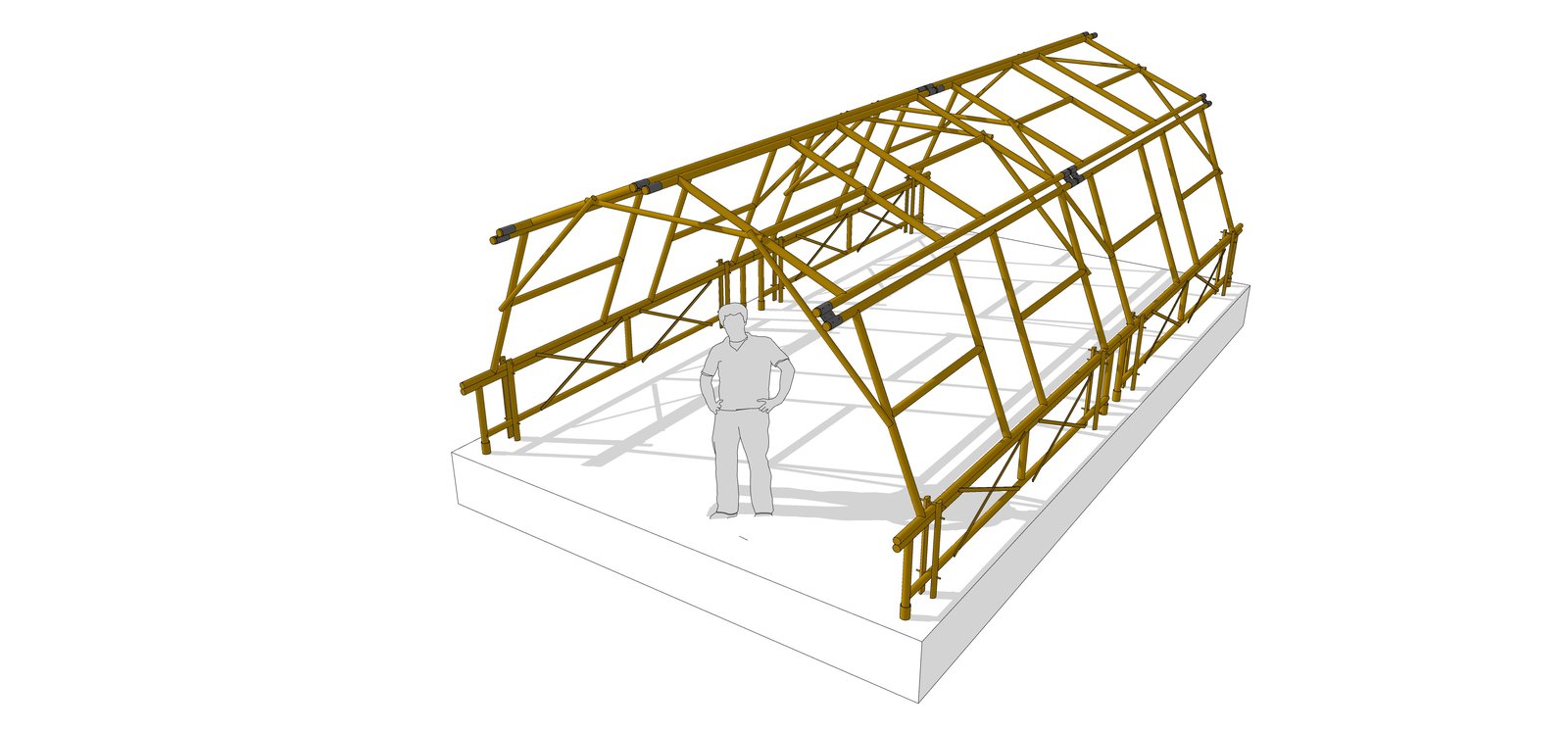 Panel 12ft elevation view