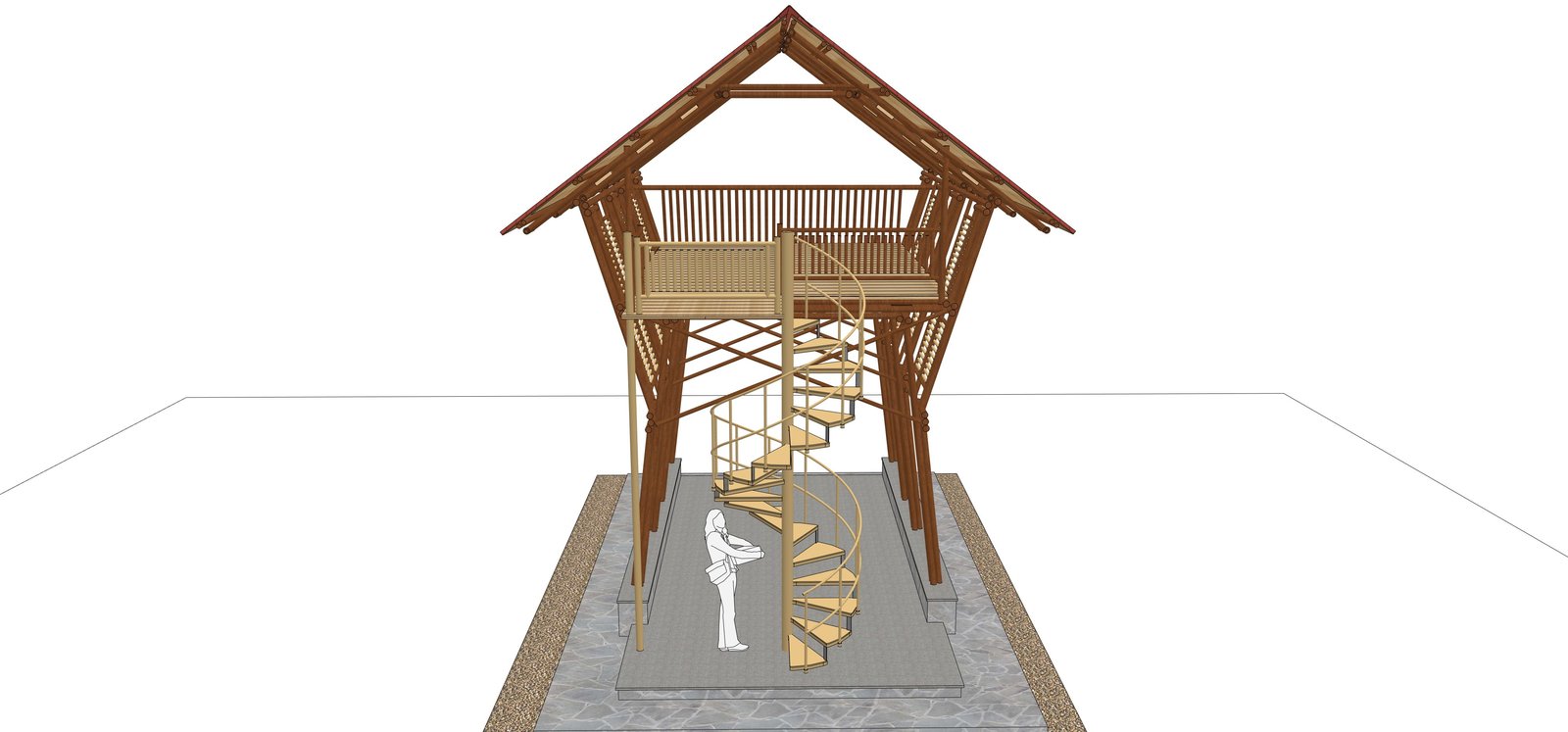 Bamboo Outdoor Structure